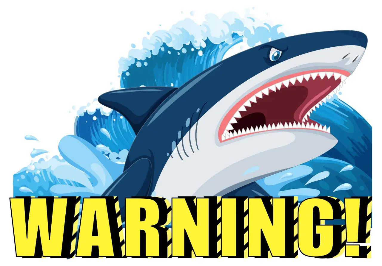 Shark warning