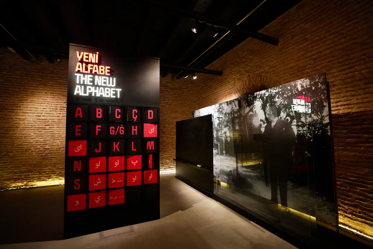 Taksim Square'S New Attraction: The Republic Museum 2 Taksim Republic Museum Alphabet