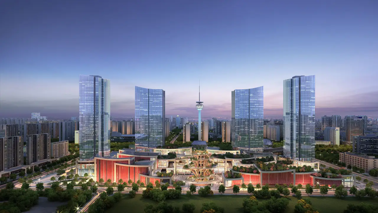 New Hyatt Hotel Planned For Xi'An 2 Renderings Park Hyatt Xian