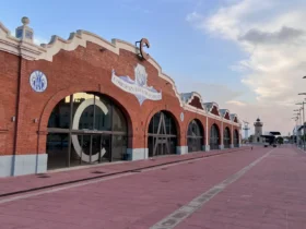 big casino building by the sea in castellon