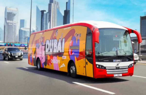 Dubai new touristic bus