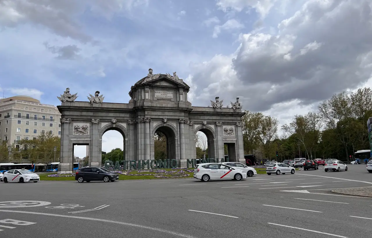 Puerta de Alcala in Madrid