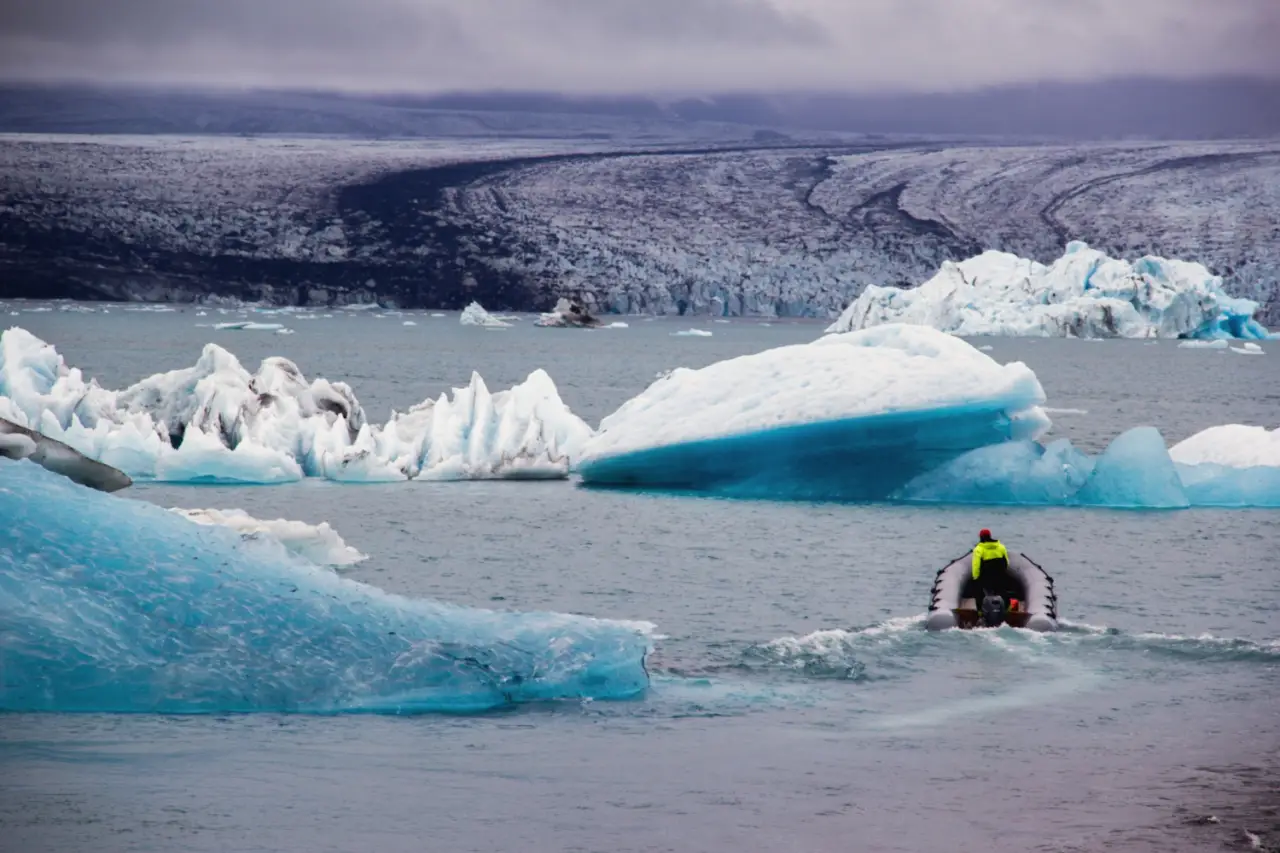 Deadly Glacier Collapse in Iceland Leaves Two Tourists Trapped