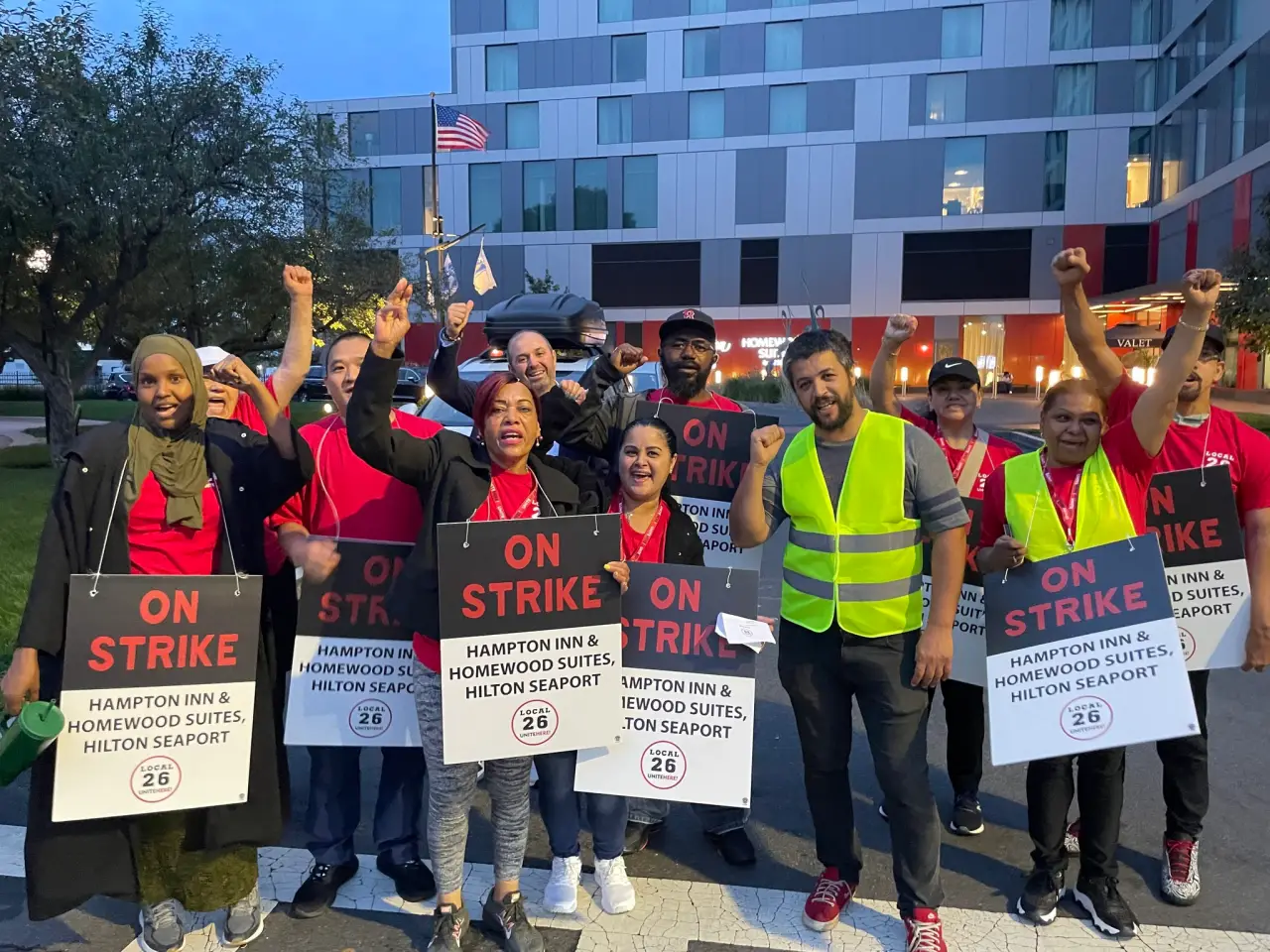 Unite Here hotel workers strike