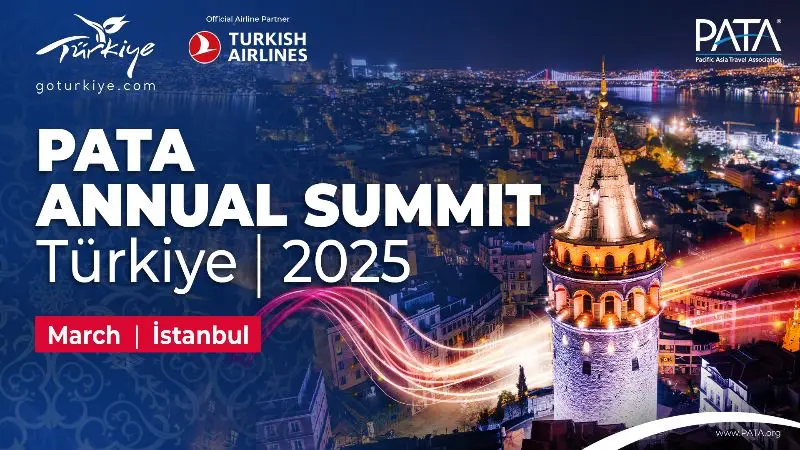 Istanbul to Host PATA Annual Summit 2025 in March