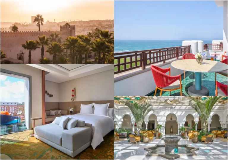 Luxury Travel 34 Four Seasons Hotel Rabat at Kasr Al Bahr collage
