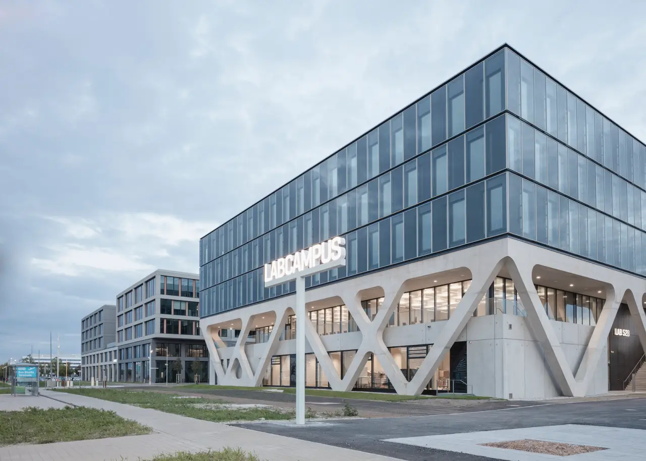 Technical University Of Munich To Open New Research Hub At Munich Airport 2 labcampus munich airport exterior view