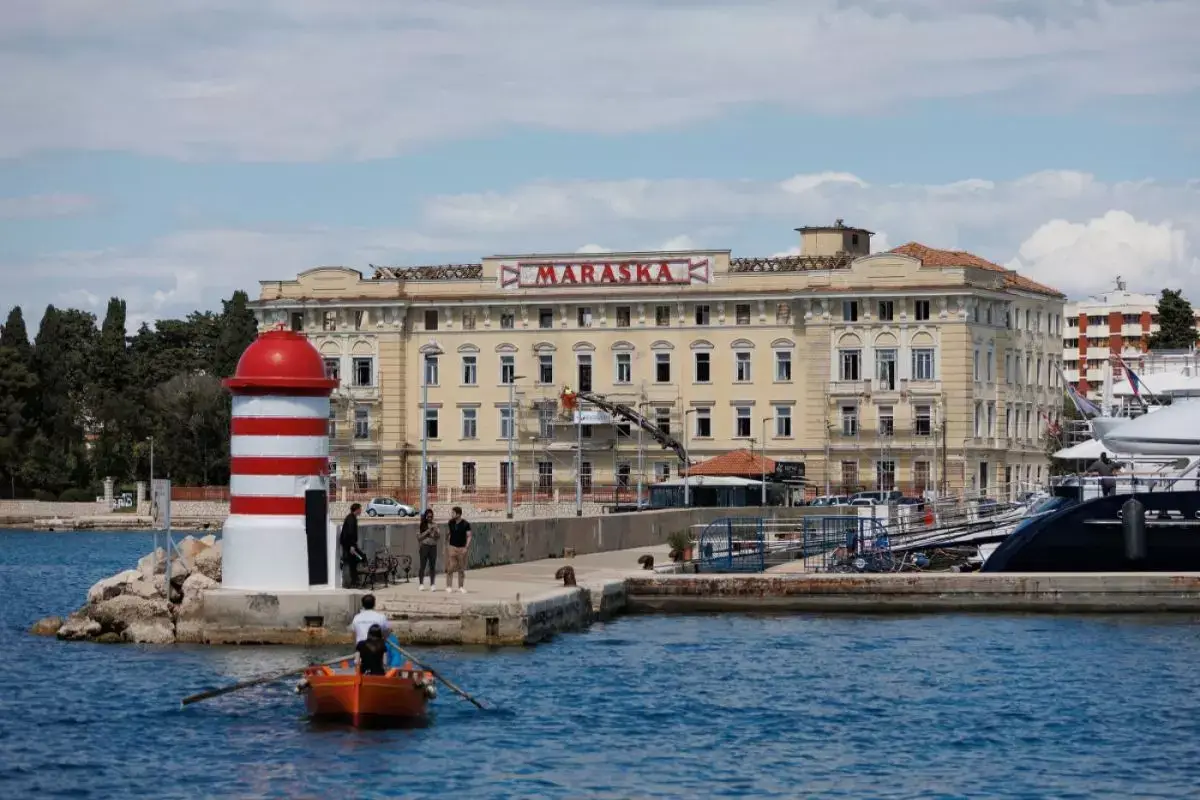 Historic Maraska building in Zadar, Croatia, set to become a Hyatt Regency hotel.