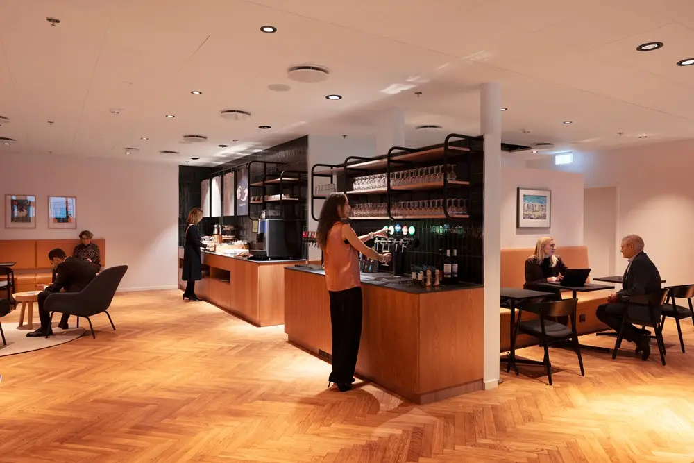 Renovated Lounge at Copenhagen Airport
