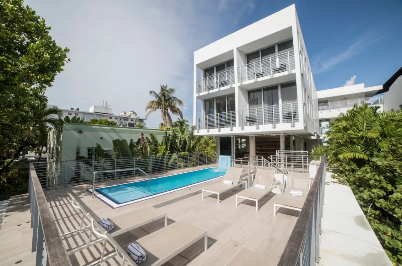 The Meridian Miami Beach by Kasa with a plunge pool and modern design.