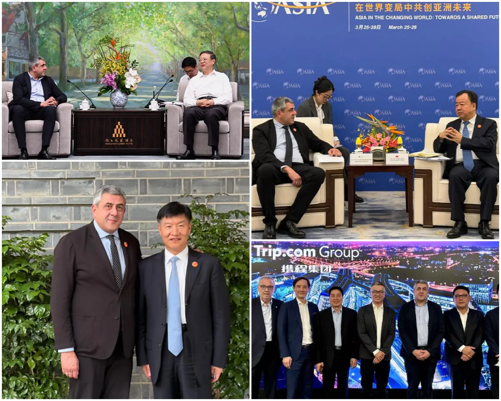 Un Tourism And China Strengthen Global Tourism Partnership 7 UN Tourism Secretary-General meets with Chinese officials and Trip.com executives during strategic visit to China