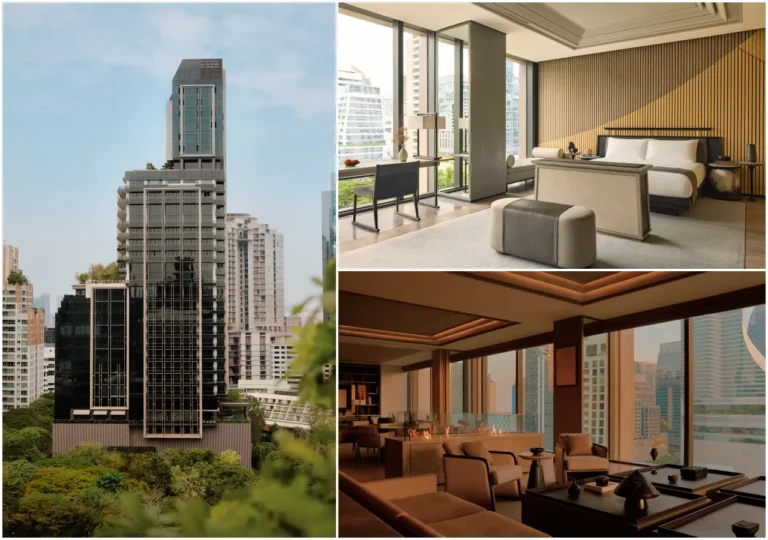 Luxury Travel 31 Aman Nai Lert Bangkok exterior and luxury interiors with city skyline views
