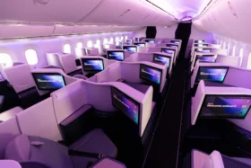 air nz Business Premier Cabin