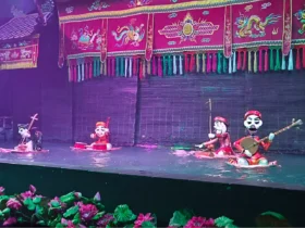 My Favourite Things To Do In Hanoi 6 2d. Puppet show musician puppets Hanoi