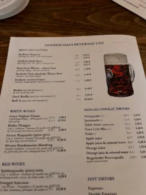 What Locals Know About Munich: Favorite Spots Tourists Skip 6 Hofbräuhaus Beer Menu in 2022