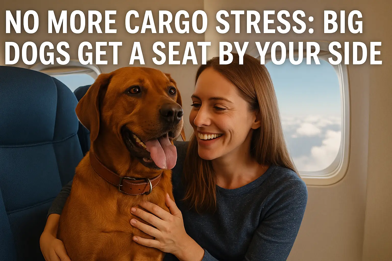 No More Cargo Stress: Large Dogs Get a Seat by Your Side