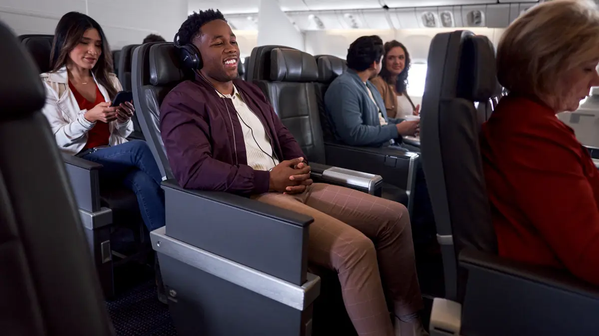 American Airlines Premium Economy class seats