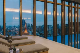 Fairmont Tokyo Opens, Marking Brand’s First Hotel In Japan 27 Fairmont Tokyo Indoor Infinity Pool Evening
