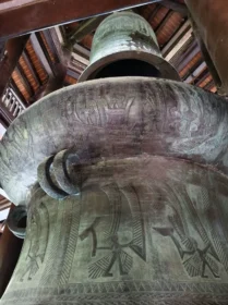 Golden Grandeur Amidst Lush Landscapes At Northern Vietnam'S Bai Dinh Pagoda Complex 11 9b. bell 2