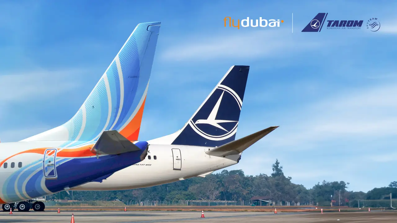 «flydubai» və Rumıniya aviaşirkəti «TAROM» tərəfdaşlığı genişləndirildi