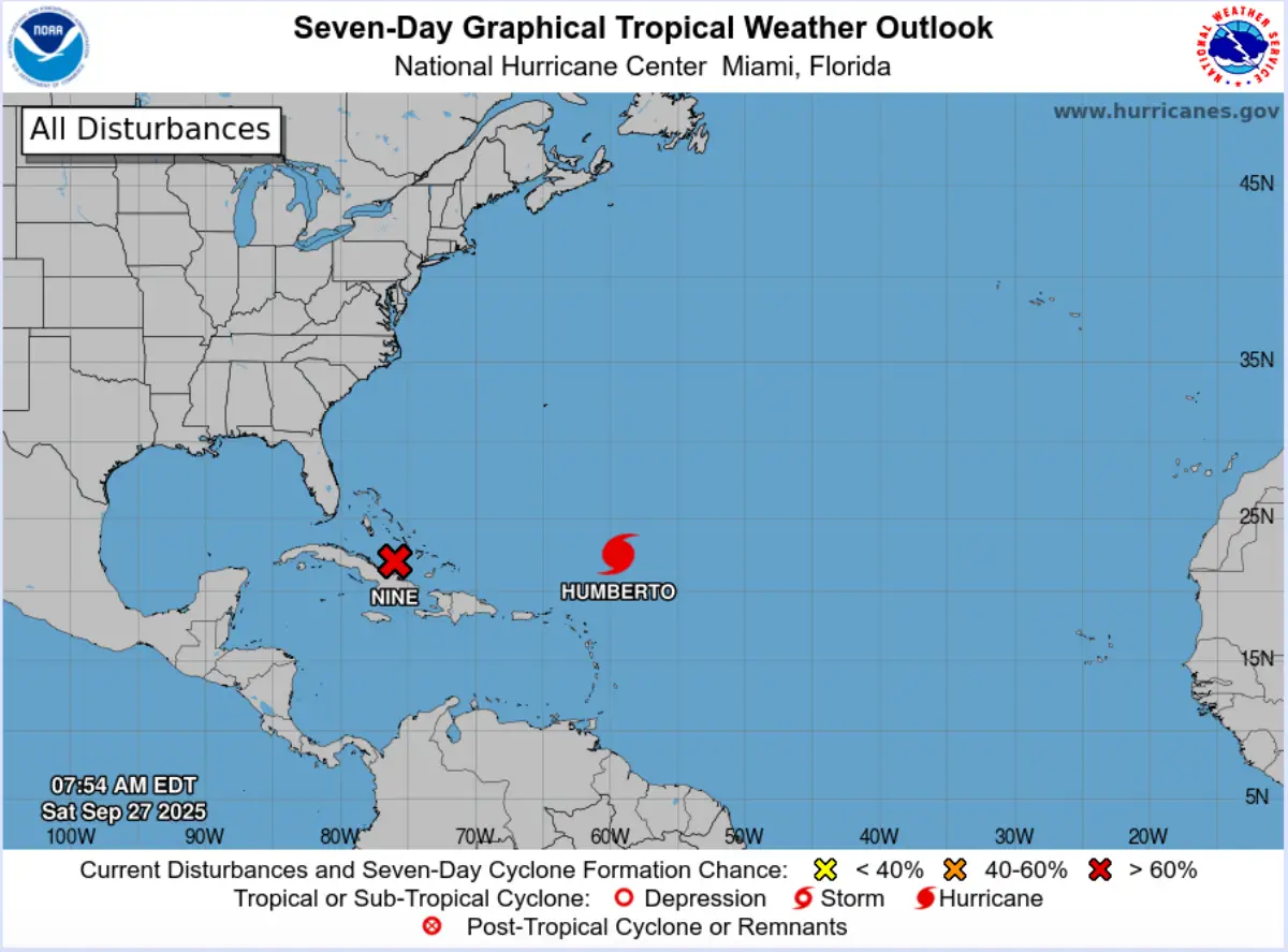 Cruise Lines Reroute Ships as Hurricane Humberto Nears Caribbean