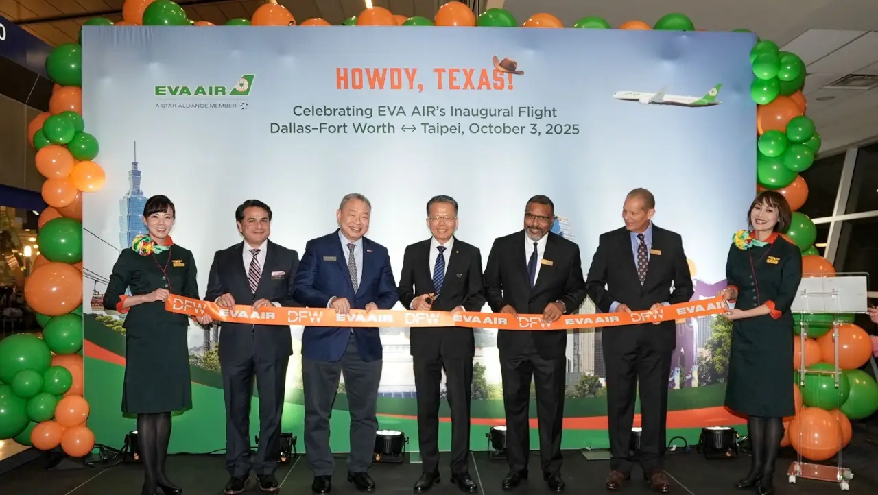 EVA Air Launches Dallas–Taipei Route, Expands North America Network