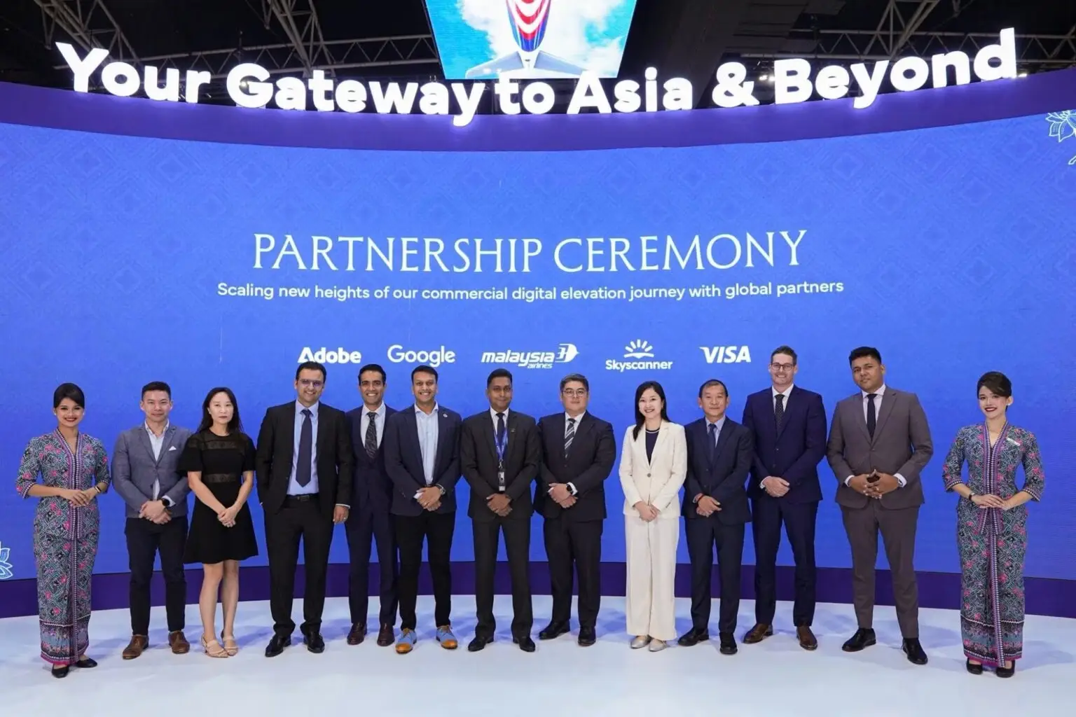 马来西亚航空成为全球首家与四家科技巨头进行里程碑式合作的航空公司