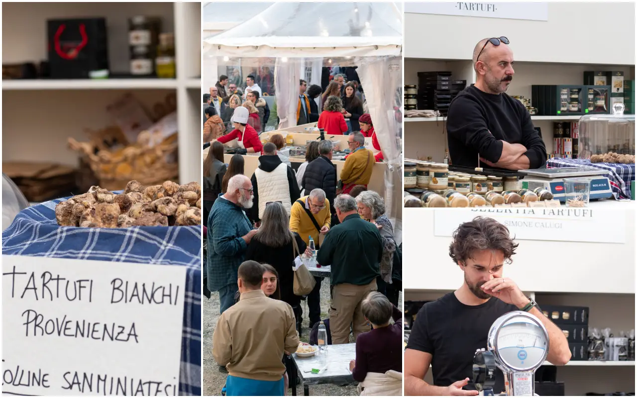 Italy’s White Truffle Festival Draws Huge Crowds Despite the Cold
