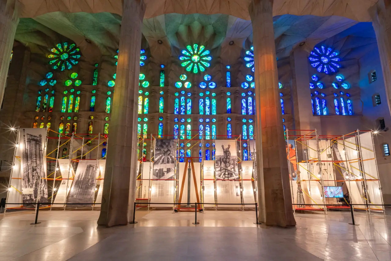 Travelers in Barcelona are witnessing a once-in-a-century tribute