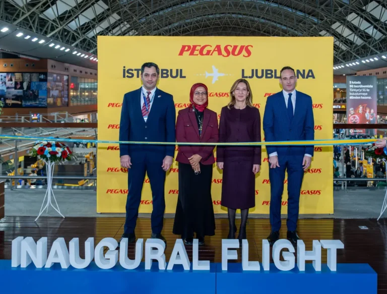 News From Turkey - Türkiye 14 Pegasus Airlines Istanbul Ljubljana flights launch