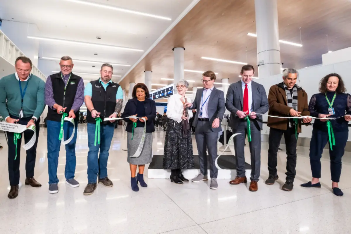 Port of Seattle and Alaska Airlines debut modernised terminal entrance at SEA