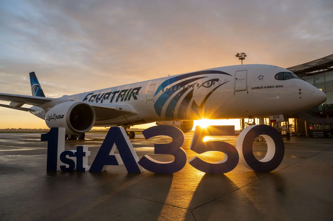 Egyptair takes delivery of its first Airbus A350-900
