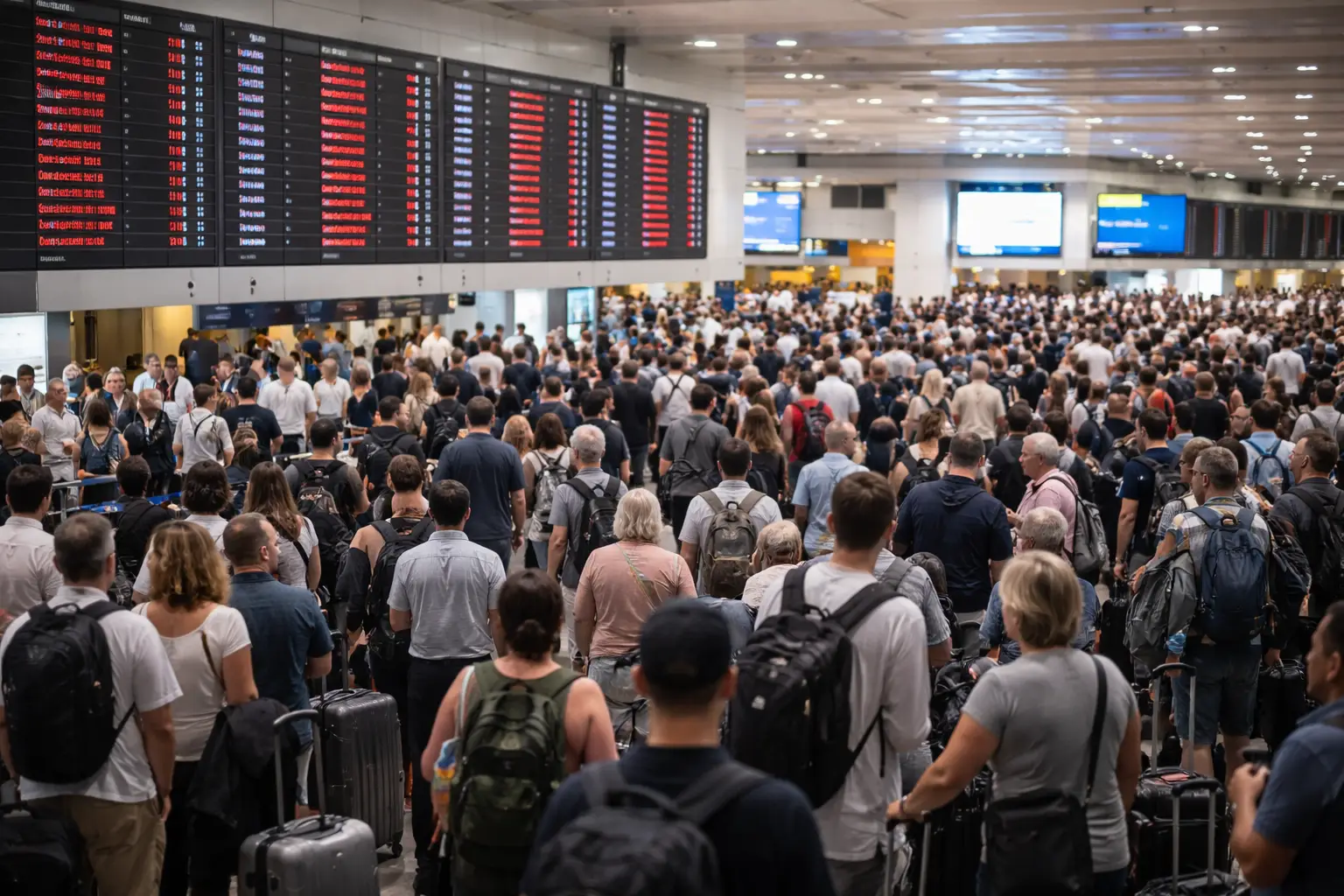 Thousands of Travelers Stranded Worldwide After Middle East Airspace Closures