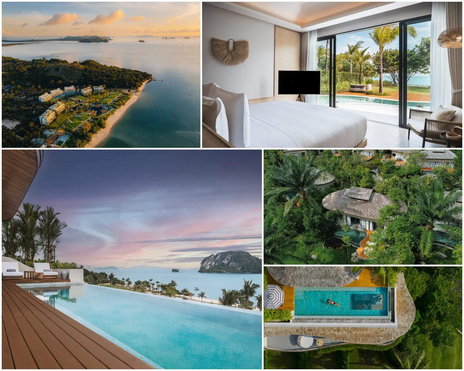 Anantara Koh Yao Yai Resort with beachfront villas, private pool rooms, and panoramic sea views in Thailand