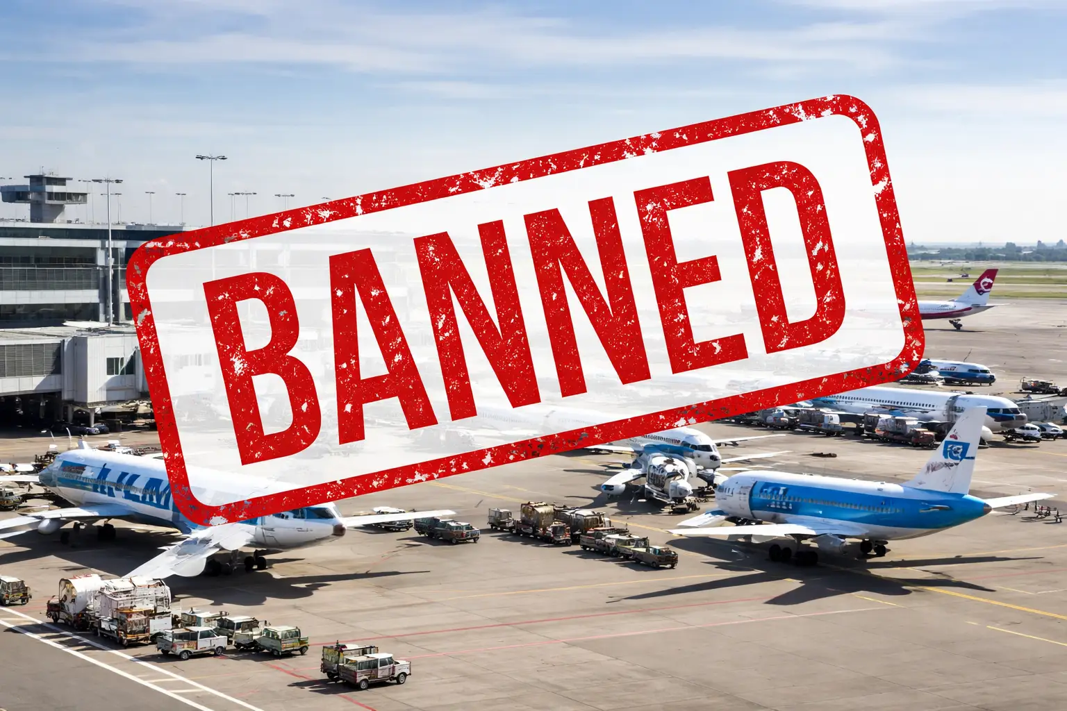 EU flight safety blacklist updated with 169 banned airlines
