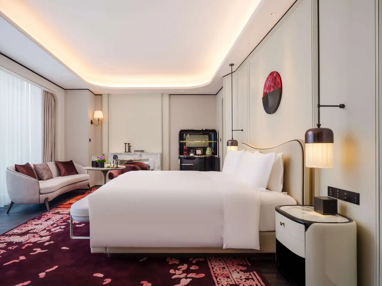 Accor Opens Its 800Th Hotel In China With Sofitel Changzhou Hi-Tech District 4 Sofitel Changzhou guest room with king bed, modern furnishings, soft lighting, and elegant French-inspired interior design