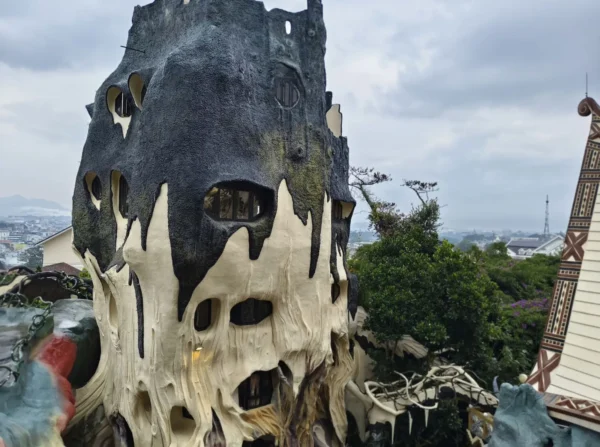The Weird, Wild And Wonderful Crazy House In Da Lat, Vietnam 3 2a. central house