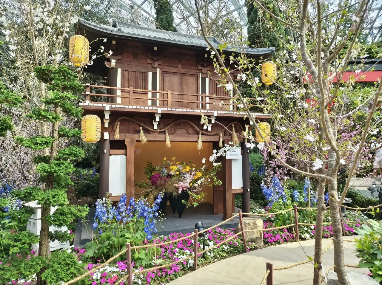 Sakura Floral Extravaganza At Singapore’s Gardens By The Bay 11 4a. Samurai house
