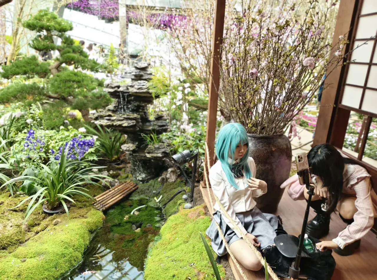 Sakura Floral Extravaganza At Singapore’s Gardens By The Bay 14 4d. Cosplay