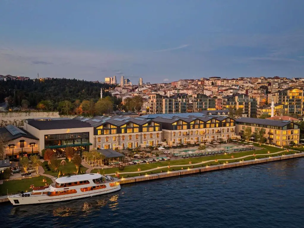 Istanbul Leads Europe In New Hotel Openings For 2026 13 Aliée Istanbul hotel waterfront aerial view on the Golden Horn