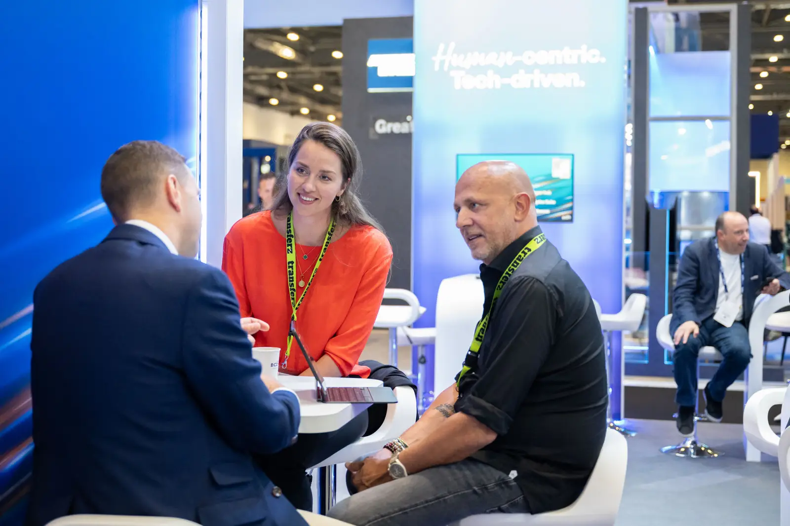 Attendees networking at Business Travel Show Europe
