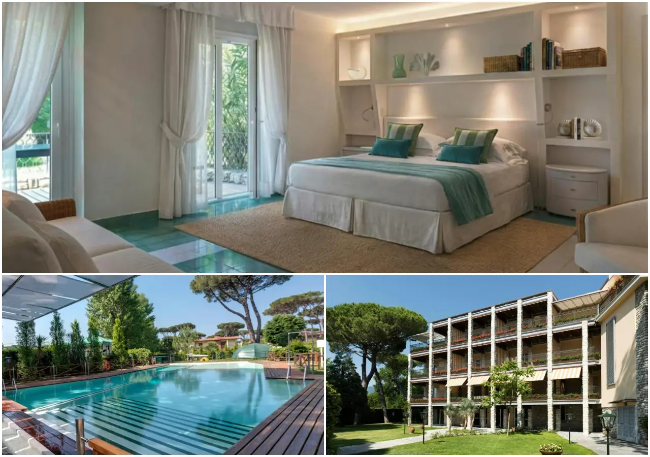 Hermitage Hotel And Resort Joins Starhotels Collezione As Group'S First Ever Resort Property 2 Hermitage Hotel and Resort Forte dei Marmi pool garden and guest room