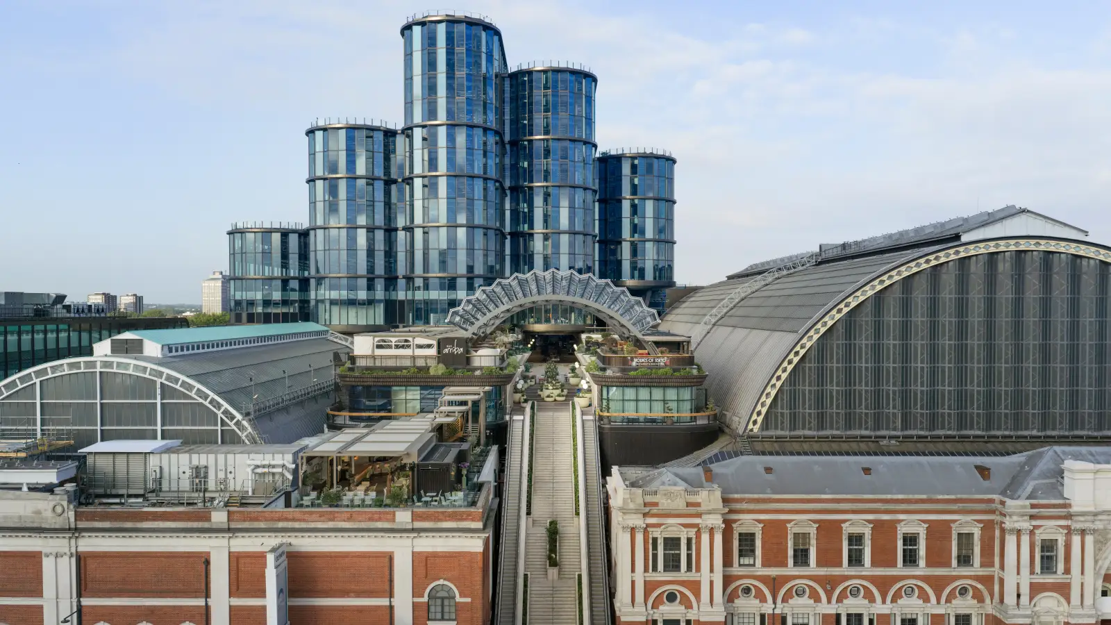 London’s Olympia opens a rooftop food hall, a live music venue and two hotels this summer