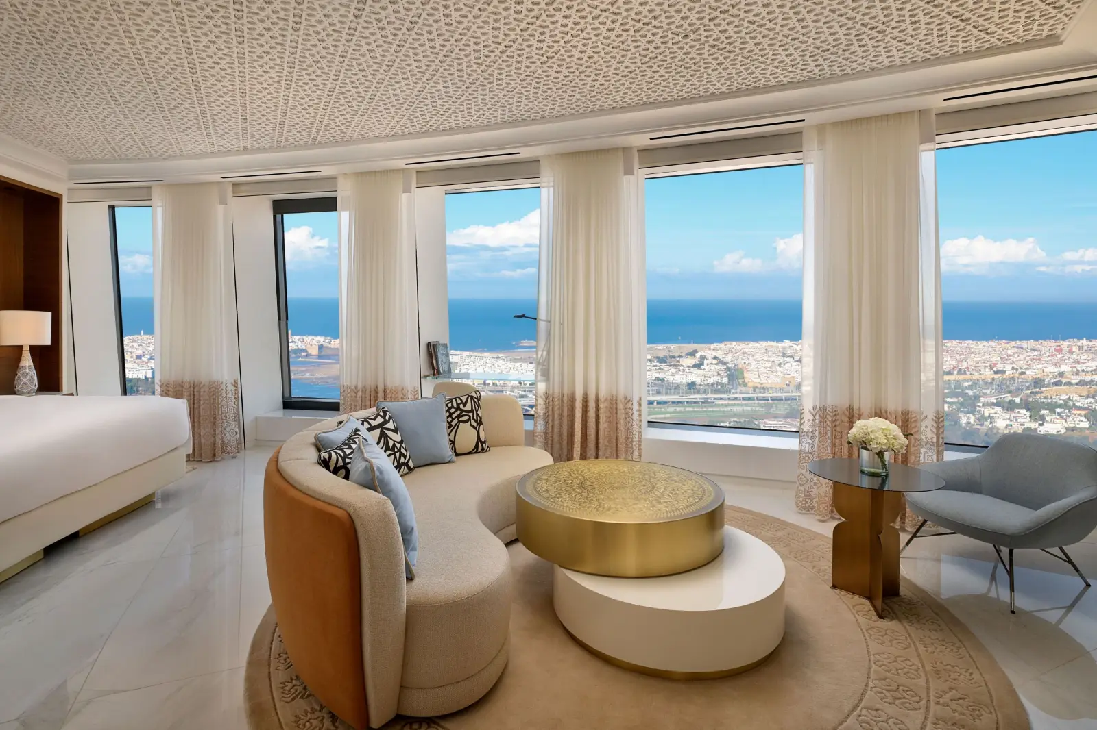 Premier room at Waldorf Astoria Rabat-Salé with Atlantic Ocean views