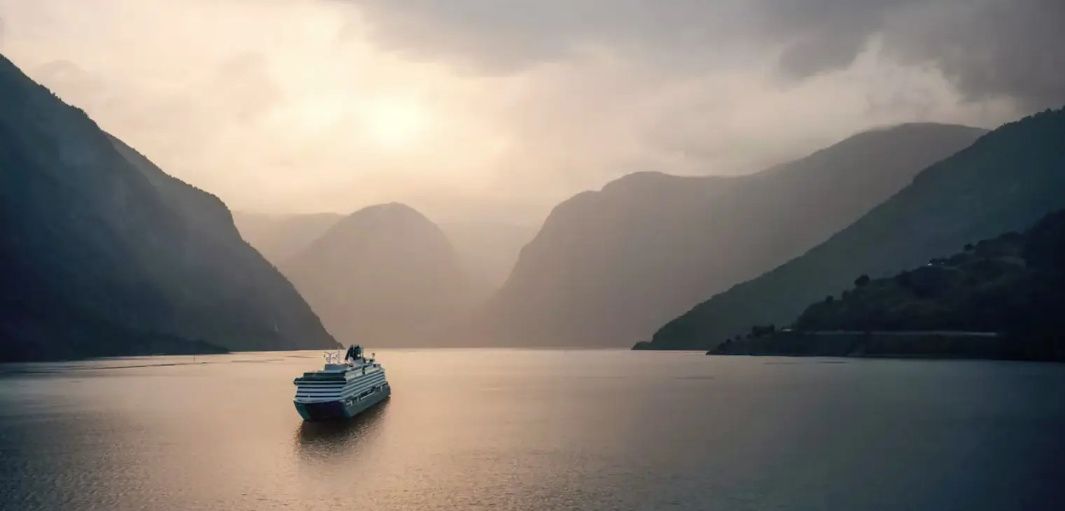 Explora Iii: Maiden Season Starts 3 August With Northern Europe Journeys, Solar Eclipse Experience &Amp; Transatlantic Voyage 4 EXPLORA III sailing through dramatic Norwegian fjords during its Northern Europe summer 2026 voyage