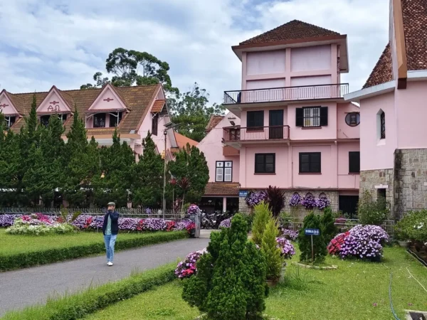 4c. Convent and garden