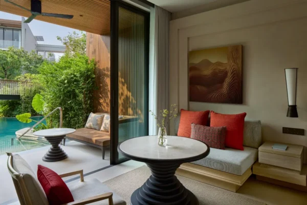 King Pool Access with Balcony