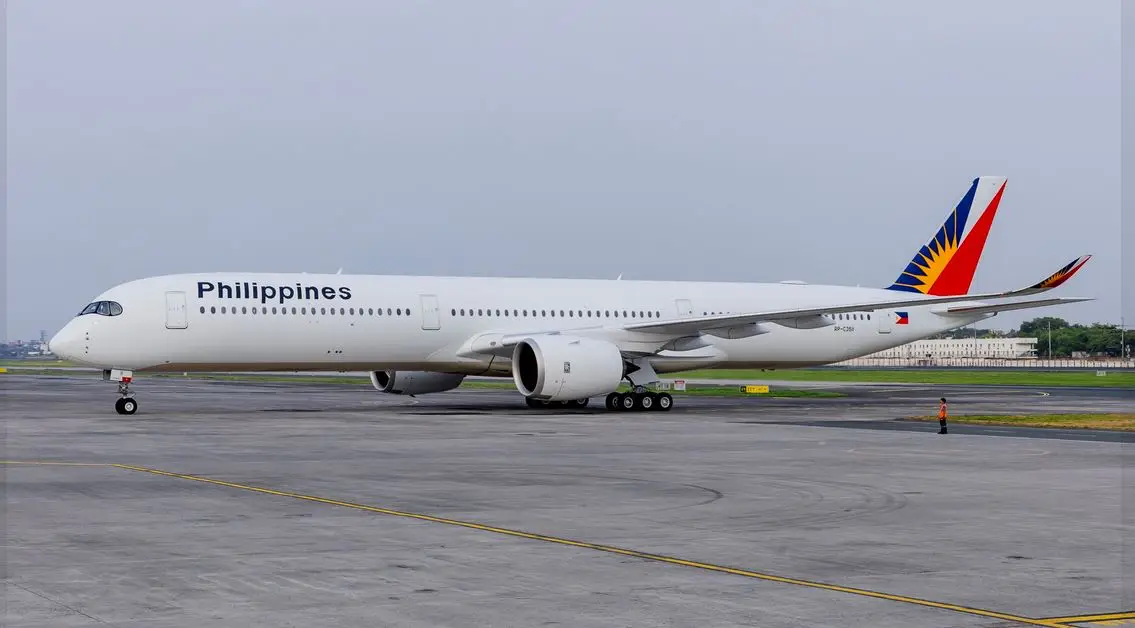 Philippine Airlines To Become Oneworld’s 16Th Member Airline In 2027 3 Philippine Airlines Airbus A350 aircraft parked on the airport tarmac