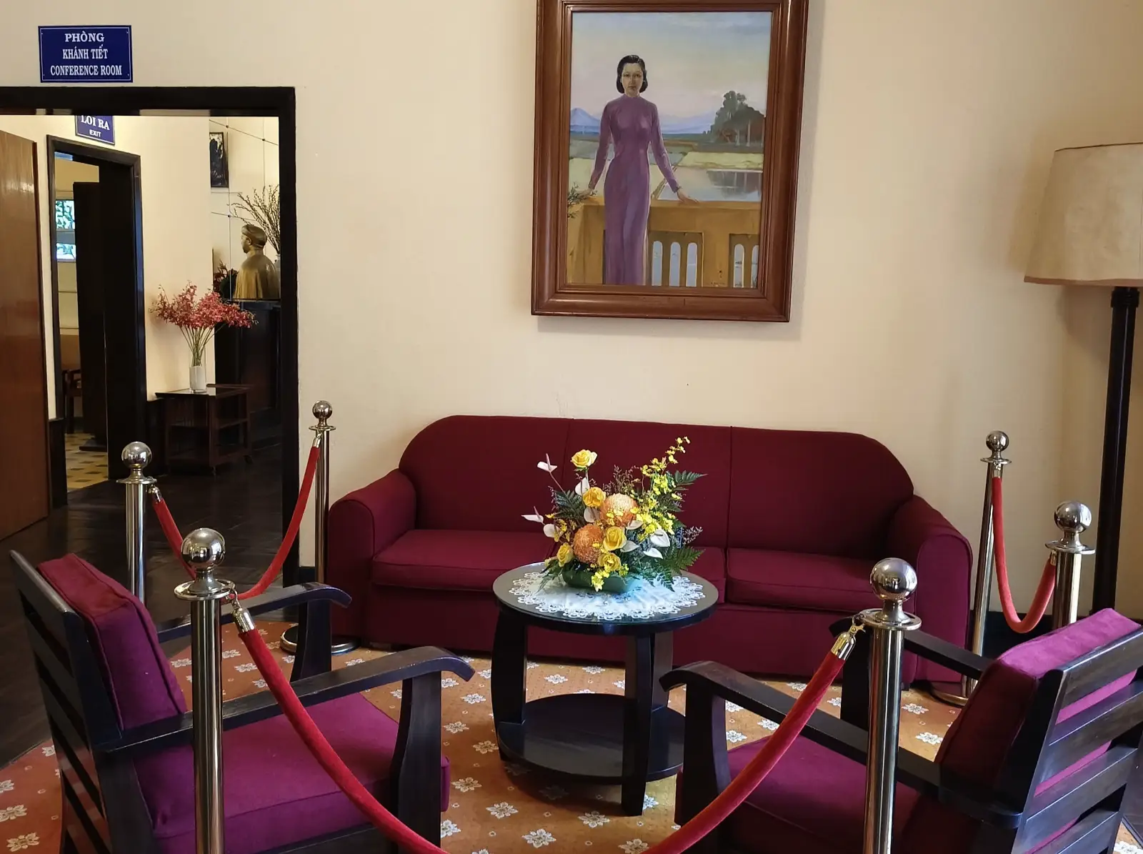 Memories From A Bygone Era: The Summer Holiday Villa Of Vietnam’s Last King 7 3c. Guest seating area Dinh3 Vietnam
