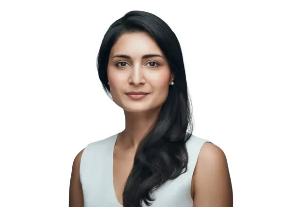 Official portrait of Saadia Zahidi, incoming Director General of the International Air Transport Association.